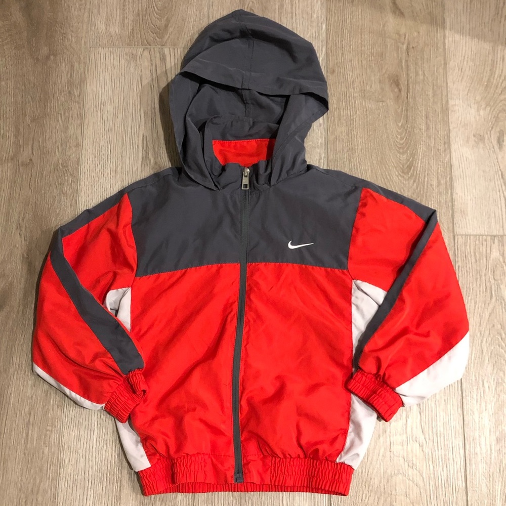 Boys Nike windbreaker jacket hoodie